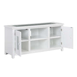 Acme - Elizaveta Tv Stand LV00822 White High Gloss Finish