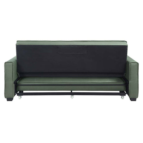 Acme - Octavio Adjustable Sofa W/2 Pillows LV00824 Green Fabric