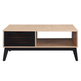 Acme - Gamaliel Coffee Table LV00859 Oak & Espresso Finish