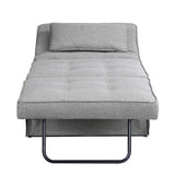 Bandit Adjustable Sofa W/Pillow LV01017 Gray Fabric | Acme | Home Elegance USA