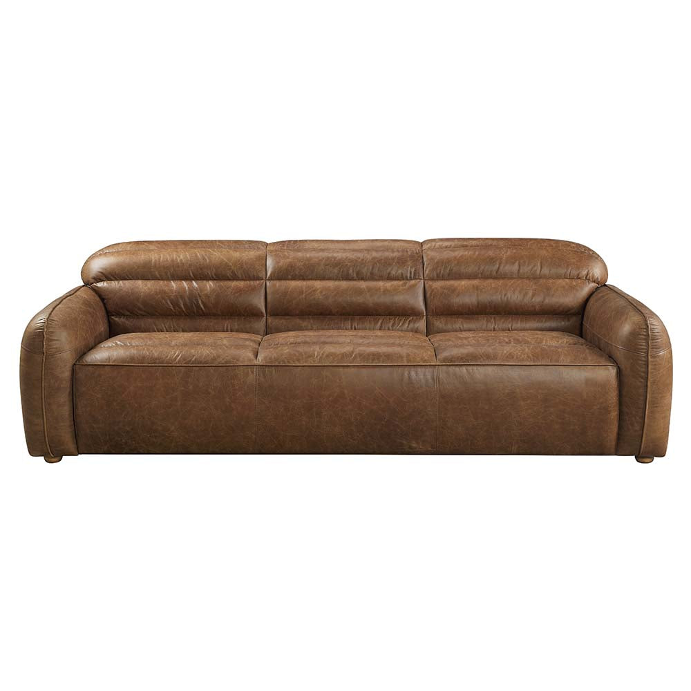 Acme - Rafer Sofa LV01020 Cocoa Top Grain Leather