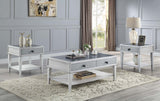 Acme - Katia Coffee Table LV01052 Rustic Gray & Weathered White Finish