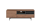 Acme - Hattie Tv Stand LV01073 Rustic Walnut Finish