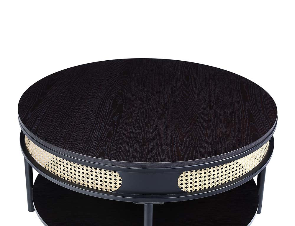 Acme - Colson Coffee Table LV01076 Black Finish