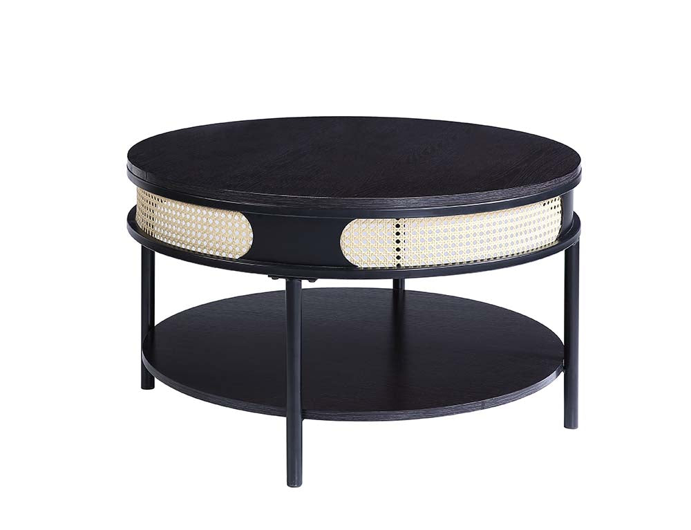 Acme - Colson Coffee Table LV01076 Black Finish