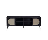 Acme - Colson Tv Stand LV01080 Black Finish