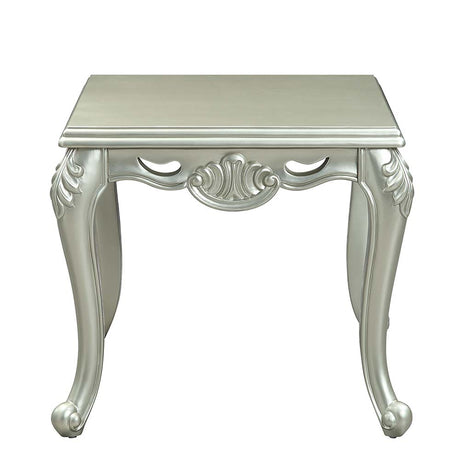 Acme - Qunsia End Table LV01121 Champagne Finish