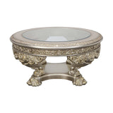 Danae Coffee Table LV01202 Champagne & Gold Finish | Acme - LV01202 - Home Elegance USA - 2