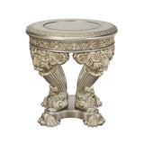 Danae End Table LV01203 Champagne & Gold Finish | Acme - LV01203 - Home Elegance USA - 2