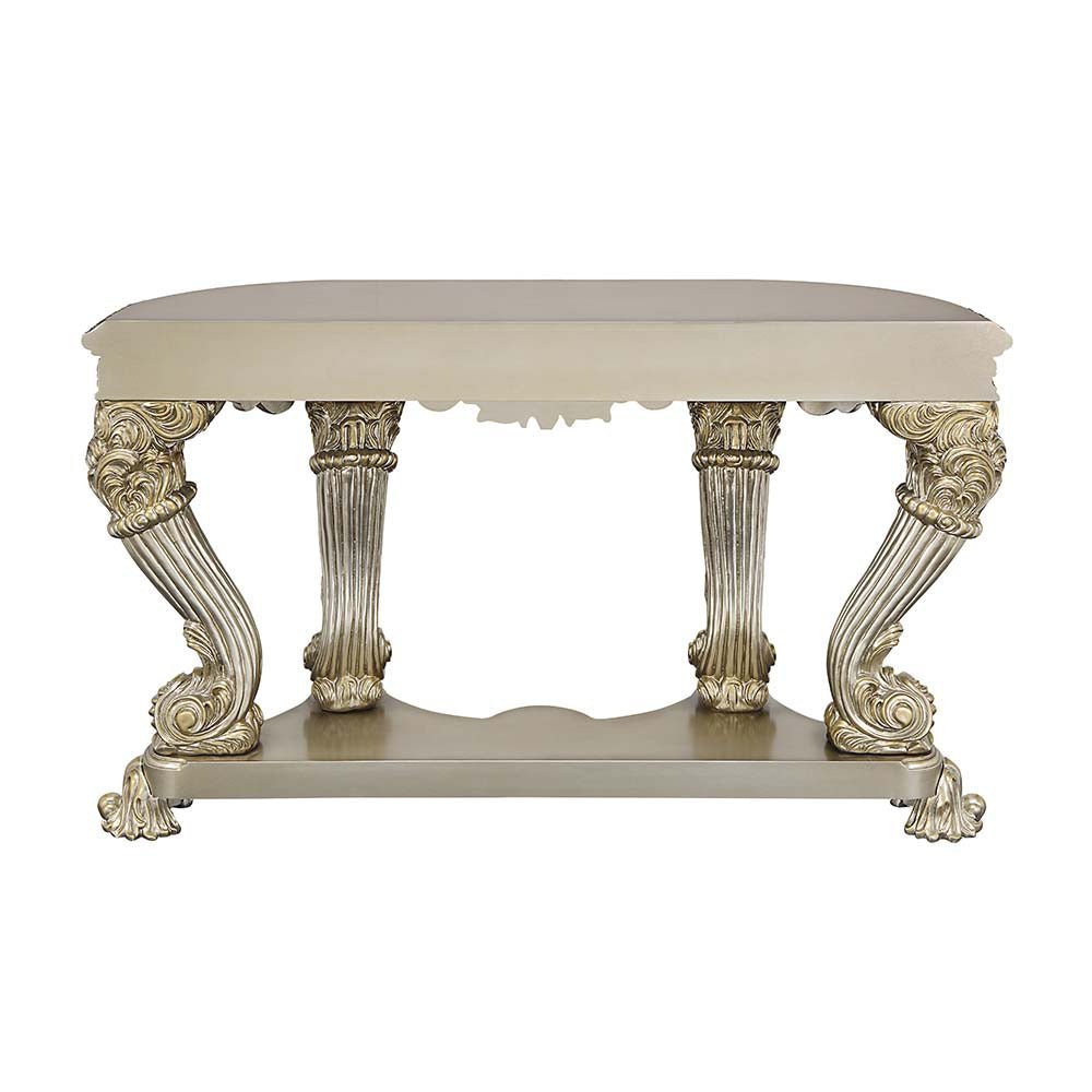 Danae Sofa Table LV01204 Champagne & Gold Finish | Acme - LV01204 - Home Elegance USA - 4