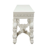 Adara Sofa Table LV01219 Antique White Finish | Acme - LV01219 - Home Elegance USA - 3