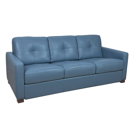 Acme - Noci Sofa W/Sleeper LV01292 Blue Leather