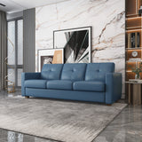 Acme - Noci Sofa W/Sleeper LV01292 Blue Leather