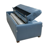 Acme - Noci Sofa W/Sleeper LV01292 Blue Leather