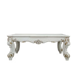 Acme - Vendome II Coffee Table LV01332 Antique Pearl Finish