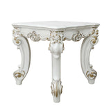 Acme - Vendome II End Table LV01333 Antique Pearl Finish