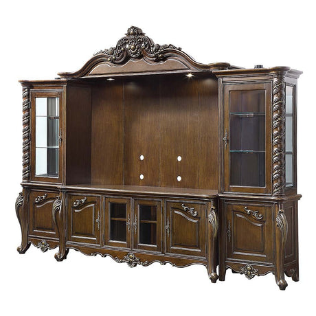 Devayne Entertainment Center LV01366 Dark Walnut Finish | Acme - LV01366 - Home Elegance USA - 2