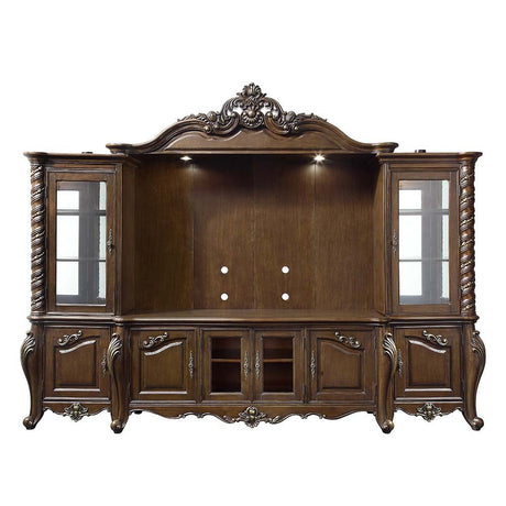 Devayne Entertainment Center LV01366 Dark Walnut Finish | Acme - LV01366 - Home Elegance USA - 3