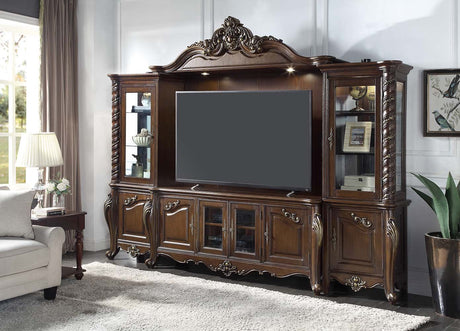 Devayne Entertainment Center LV01366 Dark Walnut Finish | Acme - LV01366 - Home Elegance USA - 1