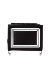 Acme - Heibero Chair (Same 56997) LV01405 Black Velvet