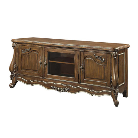 Acme - Latisha Tv Stand LV01413 Antique Oak Finish