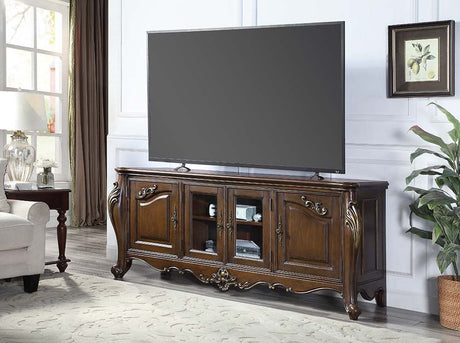 Devayne Tv Stand LV01414 Dark Walnut Finish | Acme - LV01414 - Home Elegance USA - 1