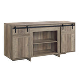 Bellarosa Tv Stand (Same As 91608) LV01440 Gray Washed Finish | Acme - LV01440 - Home Elegance USA - 2