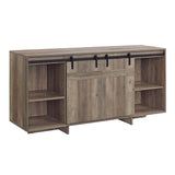 Bellarosa Tv Stand (Same As 91608) LV01440 Gray Washed Finish | Acme - LV01440 - Home Elegance USA - 4