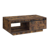 Bellarosa Coffee Table (Same As 88040) LV01442 Rustic Oak Finish | Acme - LV01442 - Home Elegance USA - 4