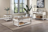 Acme - Florian Coffee Table W/Lift Top LV01662 Oak & Antique White Finish