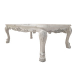 Acme - Dresden Coffee Table LV01691 Bone White Finish