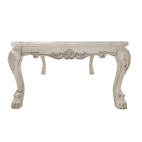 Acme - Dresden Coffee Table LV01691 Bone White Finish