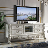 Acme - Dresden Tv Stand LV01714 Bone White Finish