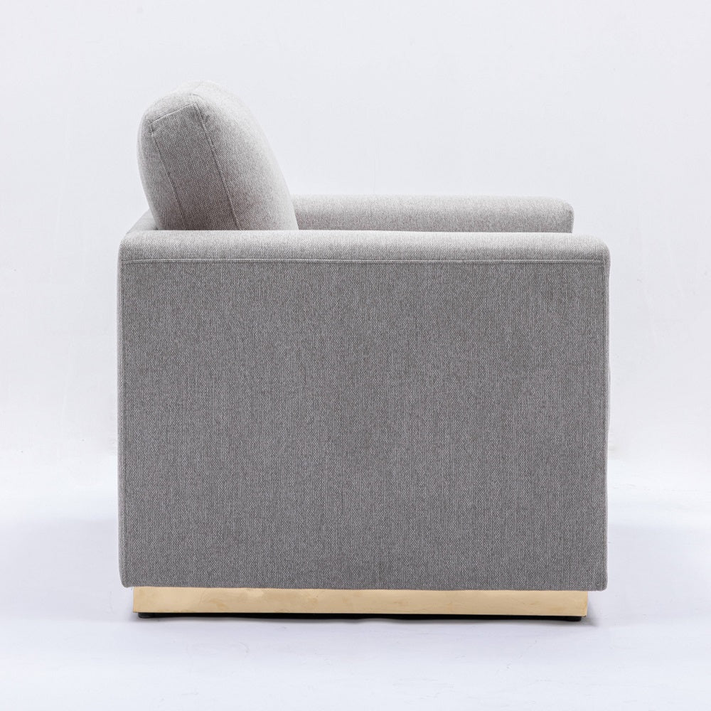 Acme - Valin Sofa LV01744 Grey Linen