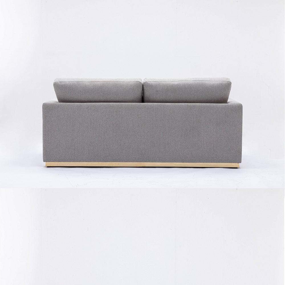 Acme - Valin Sofa LV01744 Grey Linen