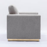 Acme - Valin Loveseat LV01745 Grey Linen