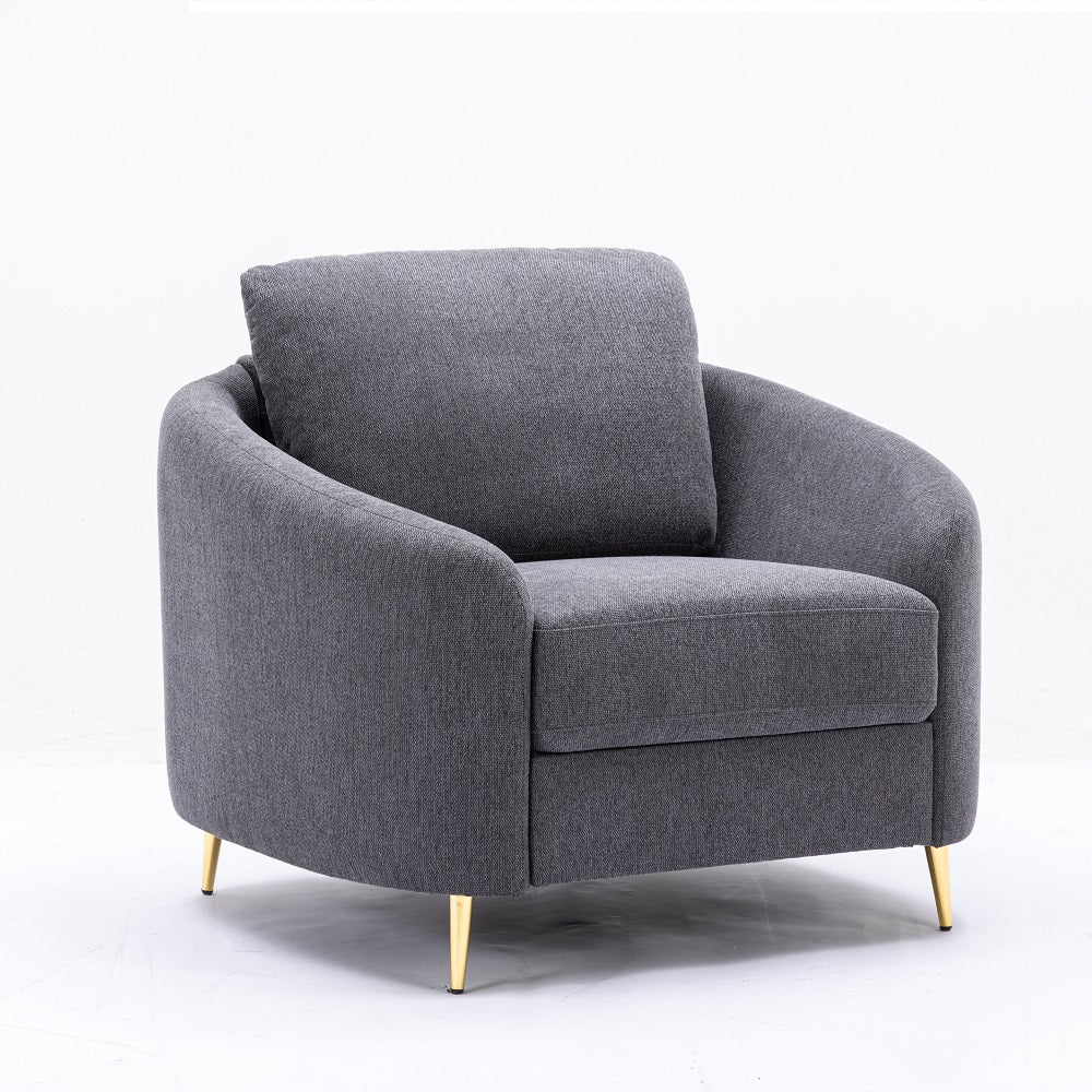 Acme - Yuina Chair LV01773 Gray Linen