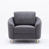 Acme - Yuina Chair LV01773 Gray Linen