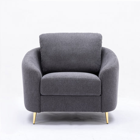 Acme - Yuina Chair LV01773 Gray Linen