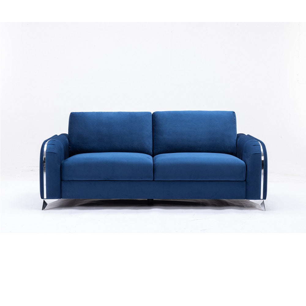 Acme - Wenona Sofa LV01774 Blue Velvet