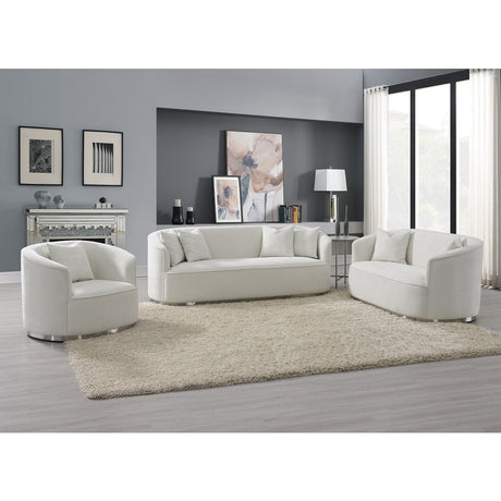 Acme - Odette Sofa W/4 Pillows LV01917 Beige Chenille