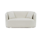 Acme - Odette Loveseat W/2 Pillows LV01918 Beige Chenille