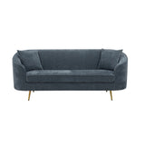 Acme - Nakendra Sofa W/2 Pillows LV01920 Cobalt Gray Chenille