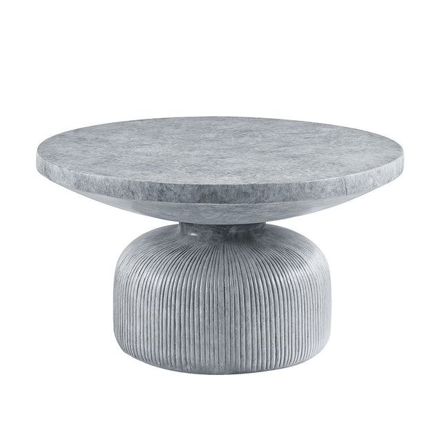 Acme - Laddie Coffee Table LV01926 Weathered Gray Finish