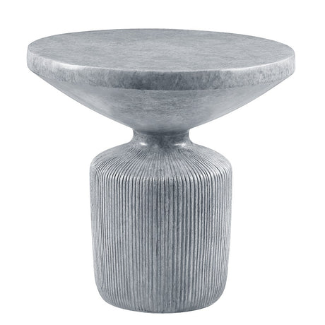 Acme - Laddie End Table LV01927 Weathered Gray Finish