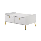 Acme - Milla Coffee Table LV02007 White Finish