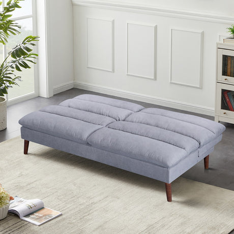 Acme - Baronicio Adjustable Sofa LV02129 Gray Fabric