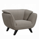 Nayeli Chair LV02370 Brown Linen | Acme - Home Elegance USA