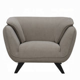 Nayeli Chair LV02370 Brown Linen | Acme