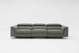 Divani Casa Maine Modern Grey Velvet Sofa WElectric Recliners Vgkne9104 - Fab - Gry - VGKNE9104 - FAB - GRY - Home Elegance USA - 6